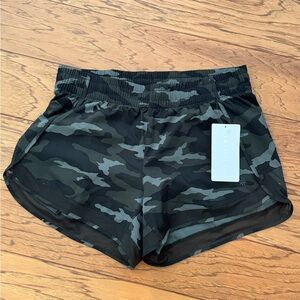 Athleta Printed Mesh Racer Short - 4 inch